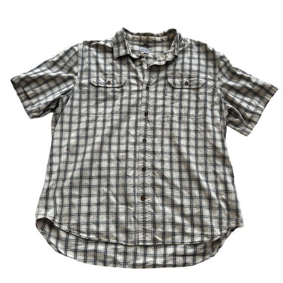 Carhartt Other - Carhartt Shirt Relaxed Fit Plaid Short Sleeve Button Up 2XL Classic Quality